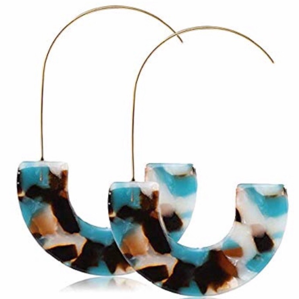 Resin Acrylic Earrings